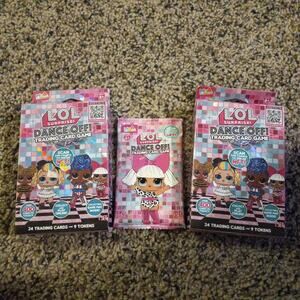 L.O.L Trading Cards x 3